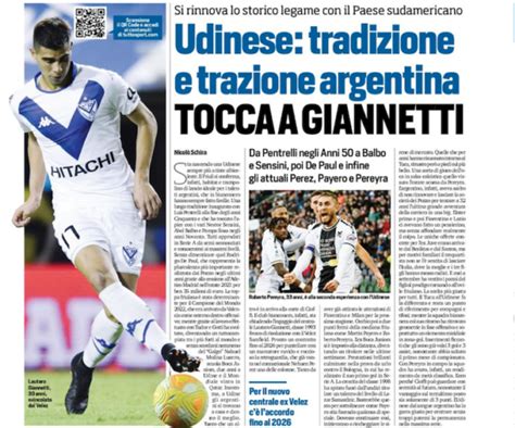 Udinese, tradizione e trazione argentina: tocca a Giannetti